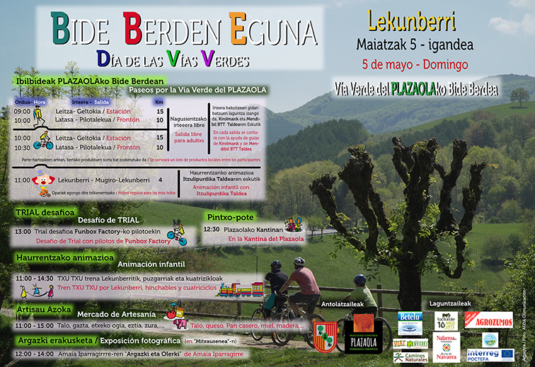 5 DE MAYO NUEVA EDICIÓN DEL “DÍA DE LAS VÍAS VERDES”